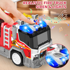 Vunrahsg realistic lights and sounds enhance authentic fire rescue scenarios