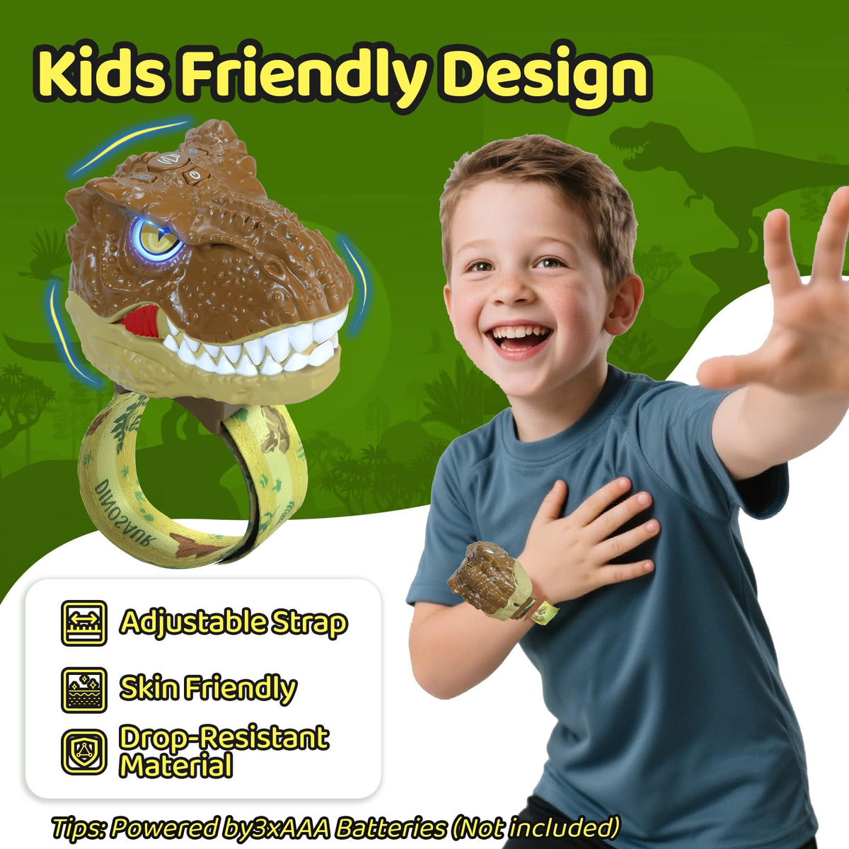 Vvinca Dinosaur Walkie Talkies gift-ready packaging