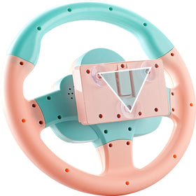 VVistch 360-degree rotation steering wheel supports immersive driving simulation