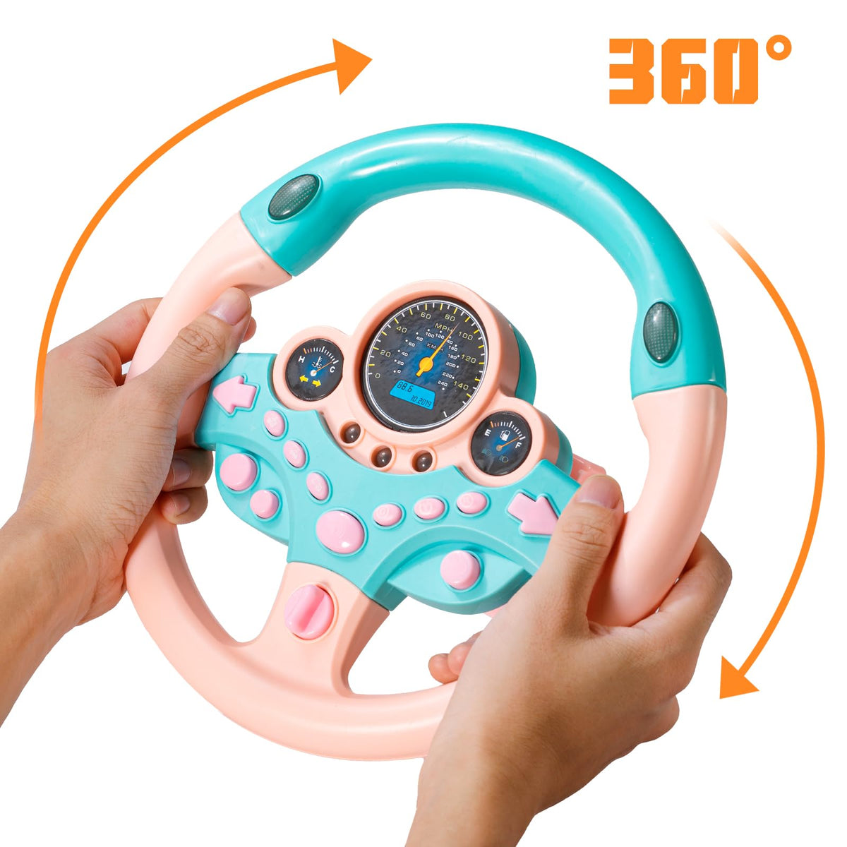 VVistch imaginative driving play with tactile steering and prompts