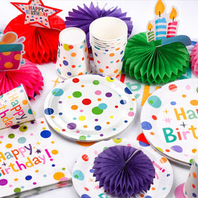VVSBPL Happy Birthday banner creates instant festive ambiance.