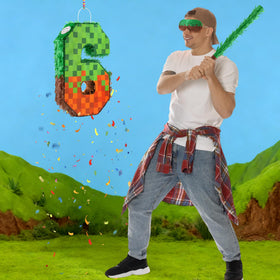VWAERR pixel 6 pinata with widened sides for stability and 3D impact.
