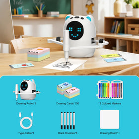 Vynloxzoo drawing board with accessories for a sturdy workspace