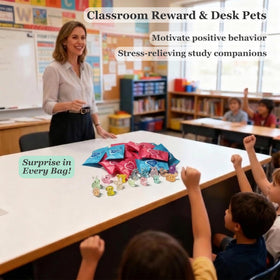 VYNTALIX desk pets for students on desks or laptops