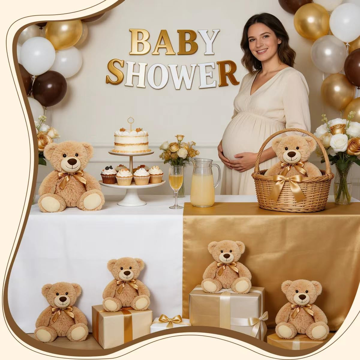VYUSIT baby shower decor teddy bears elevate home or car party ambience