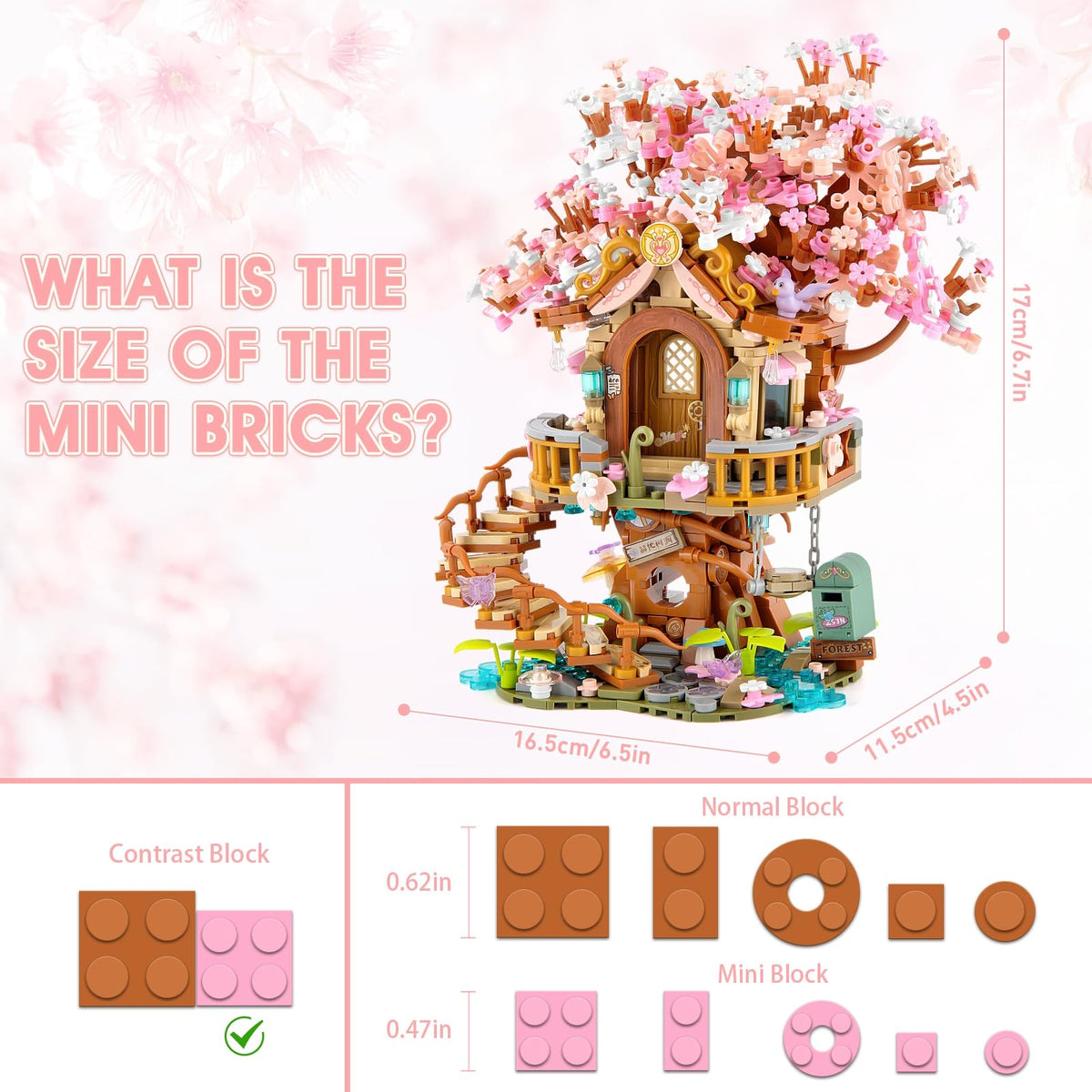 Vziimo Cherry Blossom Treehouse interior details inspire imaginative play and decor