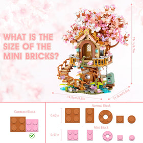 Vziimo Cherry Blossom Treehouse interior details inspire imaginative play and decor
