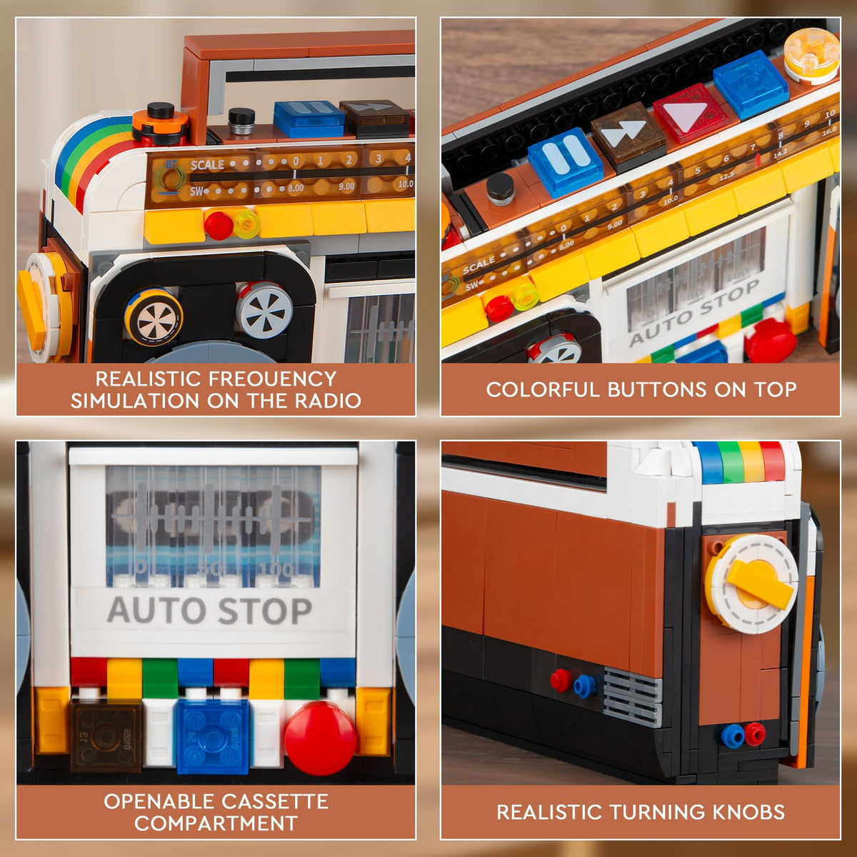 Vziimo Classic Series building kit in box, ready for assembly