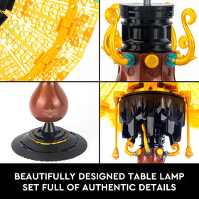 Vziimo Ideas Table Lamp side view showcases compact elegance for desks or shelves