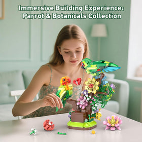 Vziimo Parrot Display Gift Idea for adults or teens.