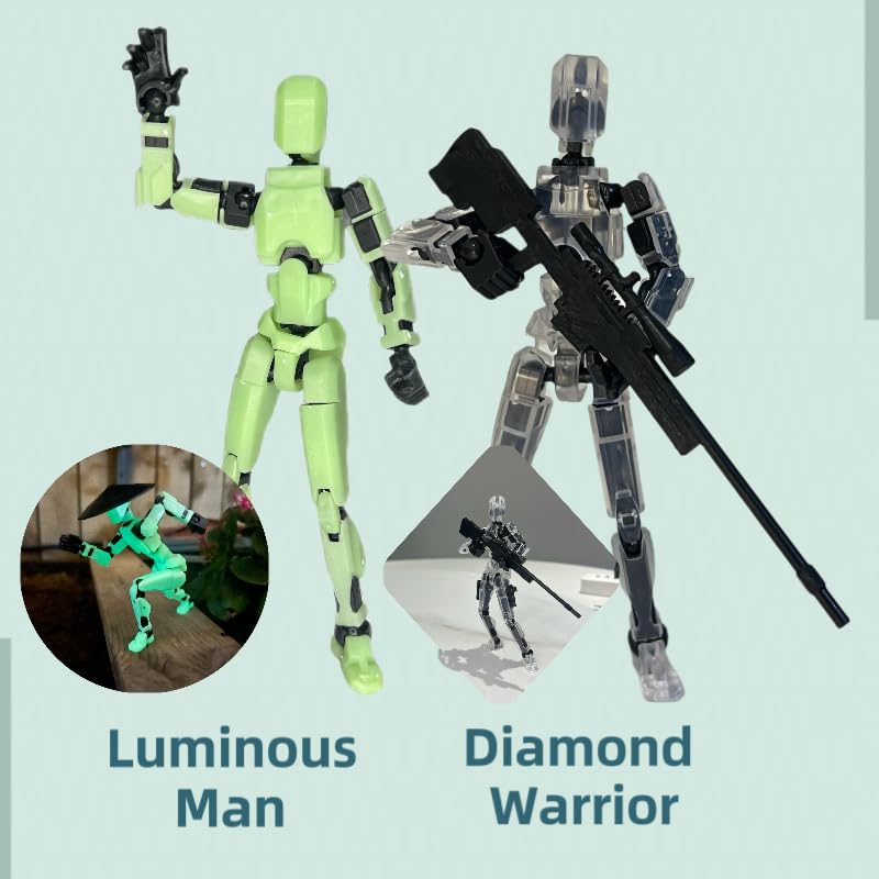 VZNYBL Titan13 articulated figure in action pose, ideal for play and display.