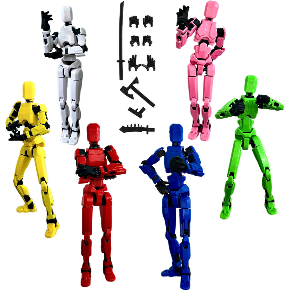 VZNYBL Titan13 figure, assembly completed, ready for interactive play and display.