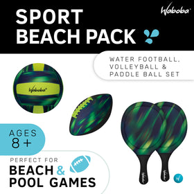 Waboba Sport Beach Pack beach volleyball perfect for family rallies on the sand.