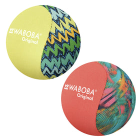 Waboba Water Skipping Ball abstract design for quick lake and pool skipping