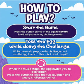 Wackiez Wacky Egg outdoor toss keeps kids active.