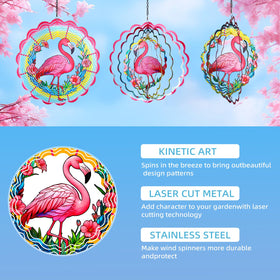 WACLSTDAY flamingo garden decor enhances porches and patios with colorful flair.