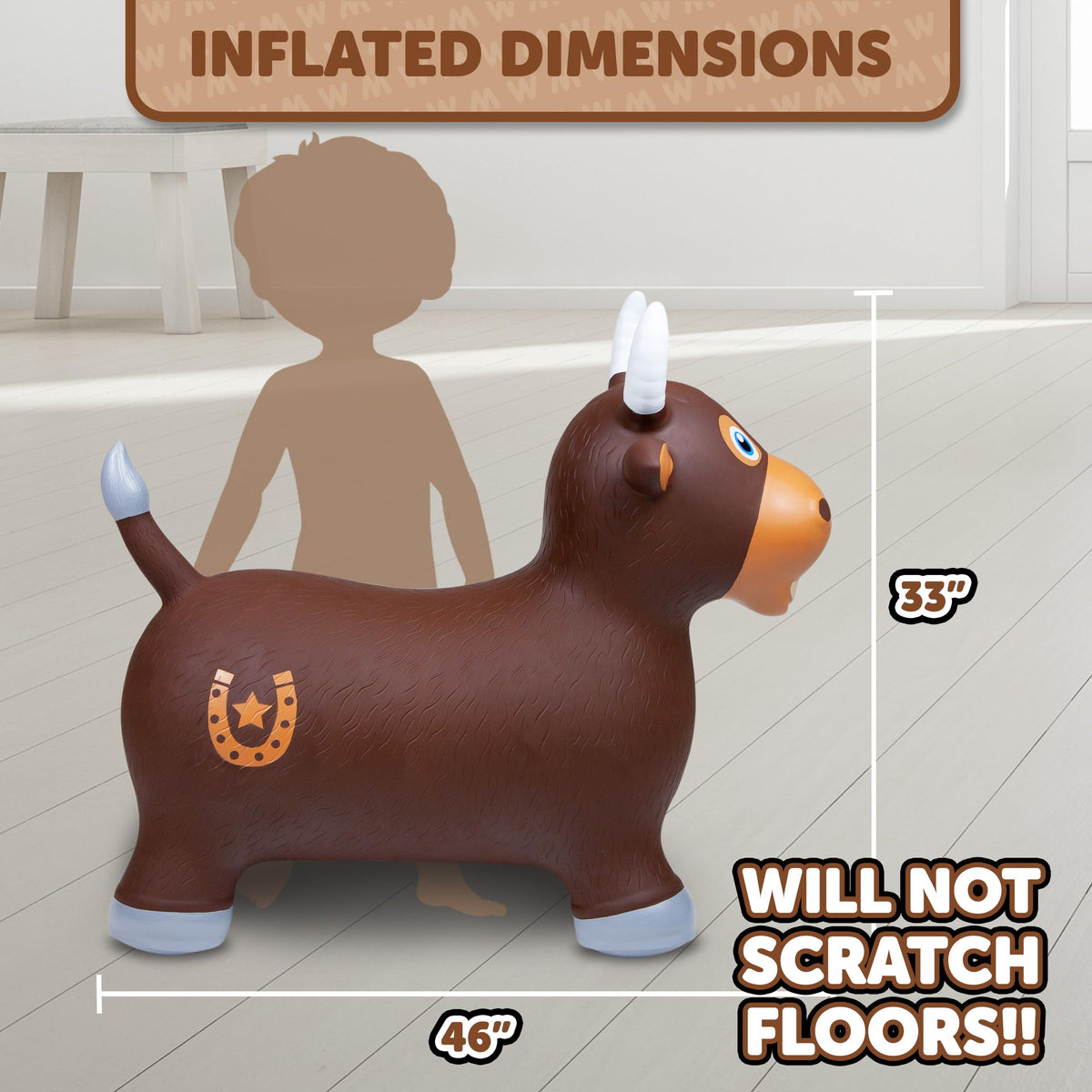 WADDLE Bouncy Hopper outdoors for fresh air and imaginative play.
