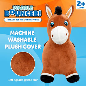 WADDLE hopper with pump included enables quick setup and instant fun
