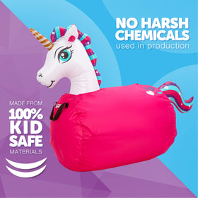 Waddle Large Bouncer durable materials closeup highlights soft yet sturdy construction.
