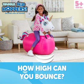 Waddle Large Bouncer indoor setup with slip cover and easy grip handle.