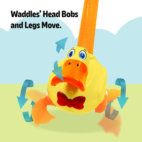 Waddles the Waddle Duck is ideal for ages 12-36 months and gift ready.
