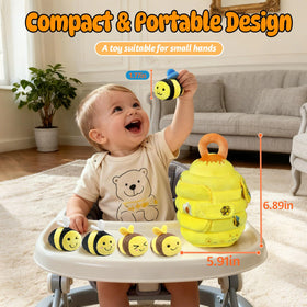wahaczon colorful bee toy makes a charming baby gift for toddlers
