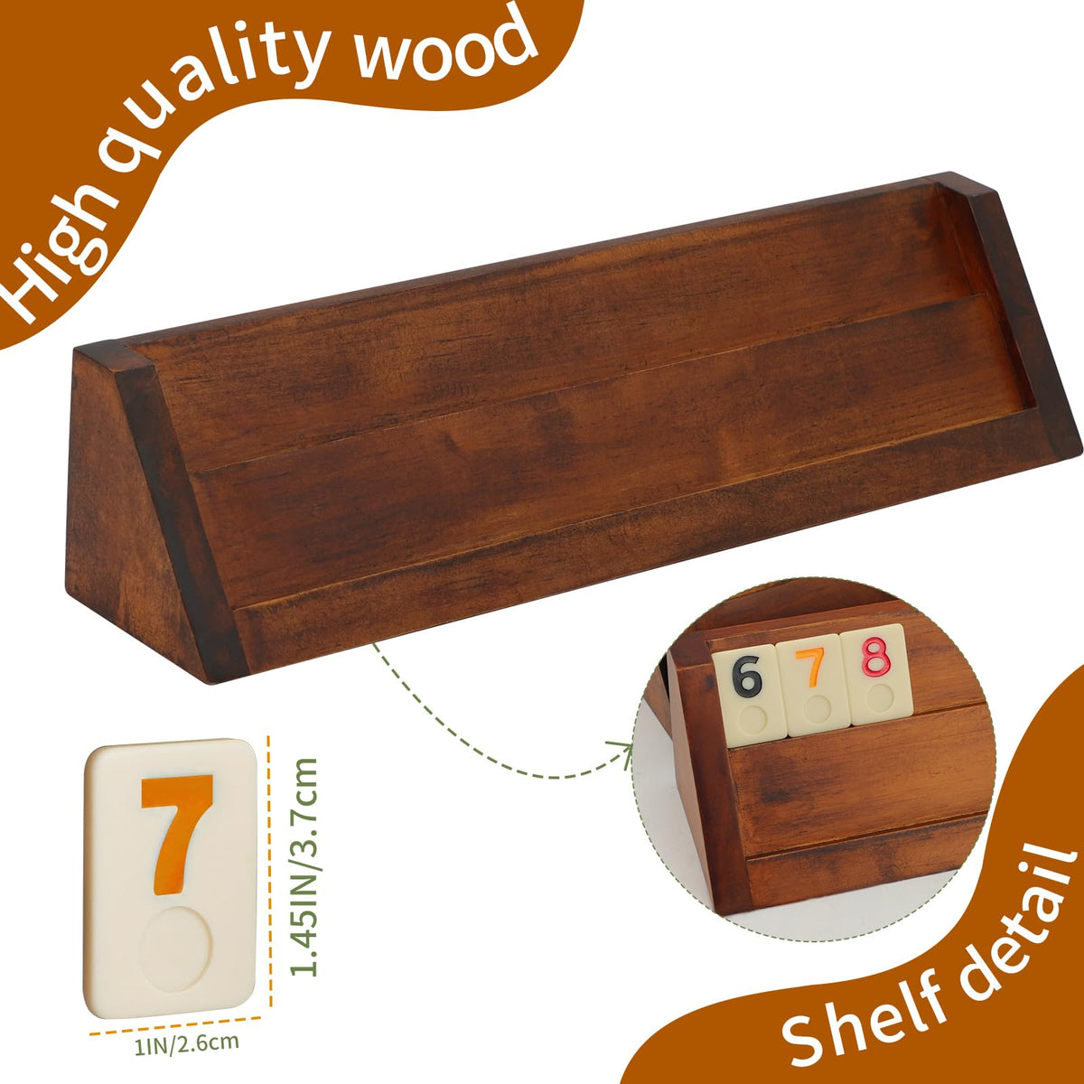 Wahartoly velvet storage bag keeps components organized.