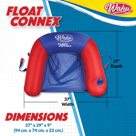 Size 37 by 29 by 9 inches makes it easy for adults and kids.