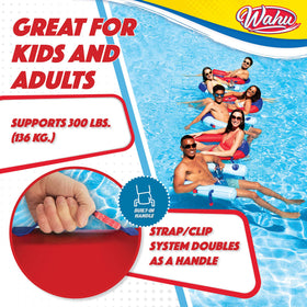 Supports up to 300 pounds for versatile water enjoyment.