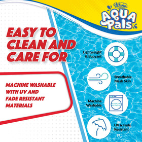 WAHU Aqua Pals Mickey Mouse plush is lightweight and buoyant