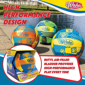 WAHU ball by poolside, ready for pool games and water play.