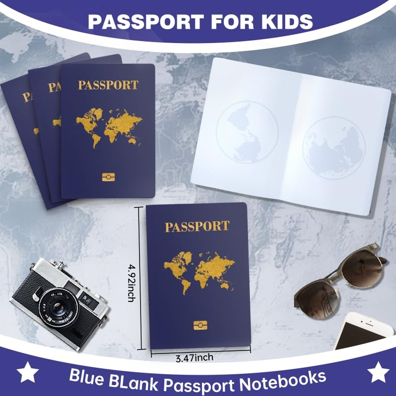 WAHXIAOSW compact size passport book fits backpacks for on the go use.