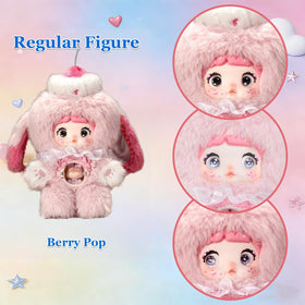 Waicommen Nommi Sweetheart Mellow Cocoa plush offers warm decorative touch.