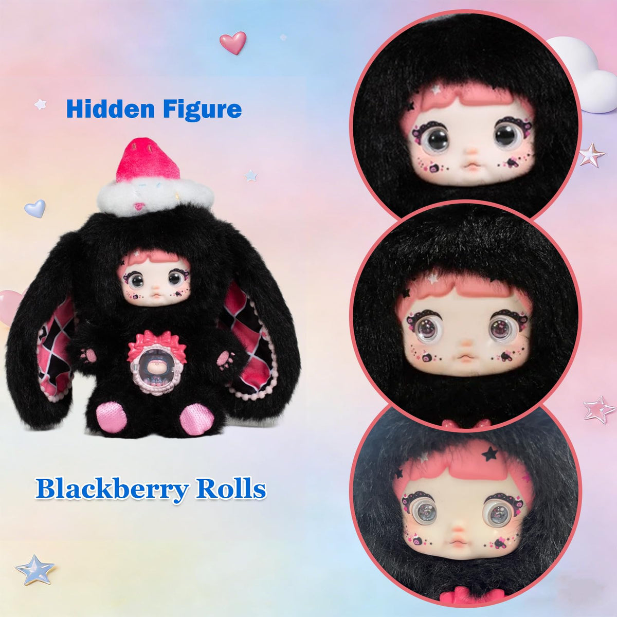 Waicommen Nommi Sweetheart Milk Biscuits plush adds cozy, snack-inspired decor.