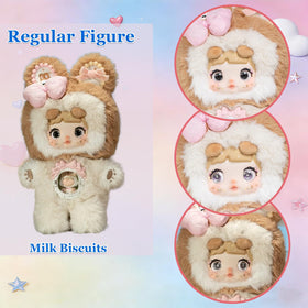 Waicommen Nommi Sweetheart Taro Pastry plush provides a charming dessert-themed collectible.