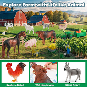 WAIIW tractor toy adds real-life farm play and fine motor practice.