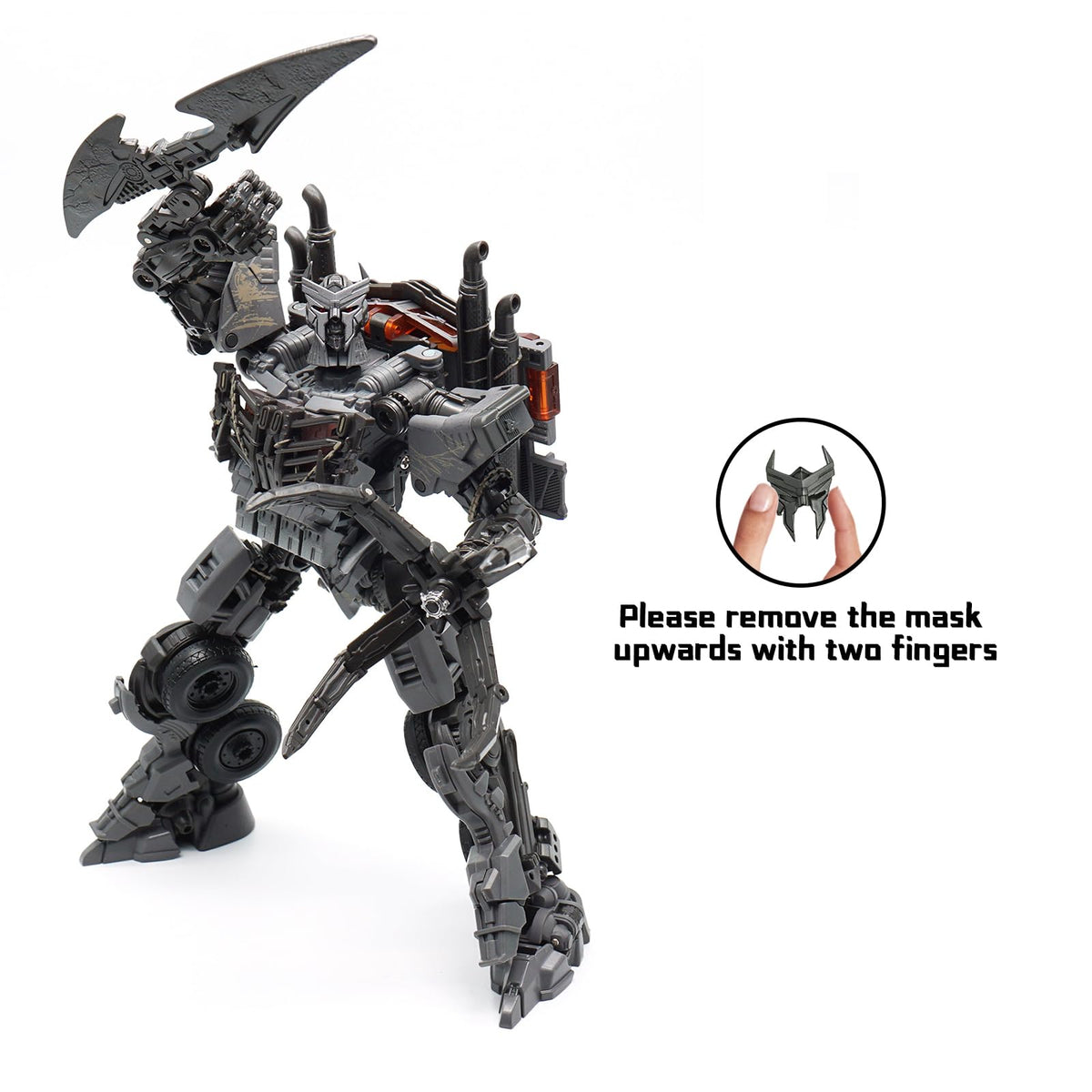 WAIKYTOY deformation robot mode encourages creative storytelling and posing