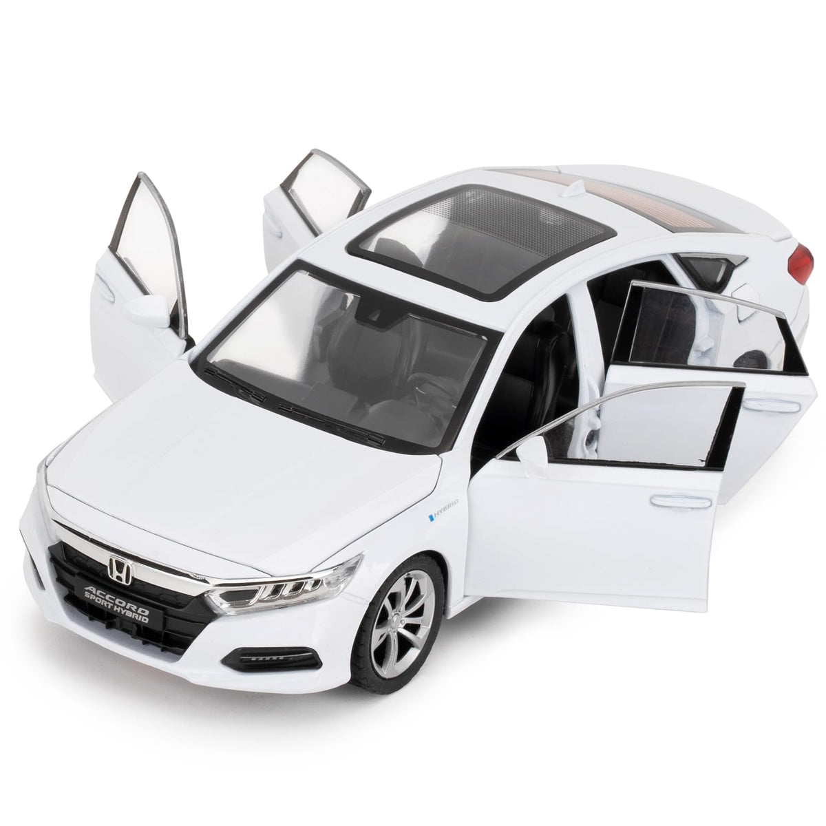 WAKAKAC 1:24 Accord model car with realistic interior for display or play