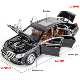 WAKAKAC 1/24 toy car side view highlighting sleek silhouette and collectible appeal