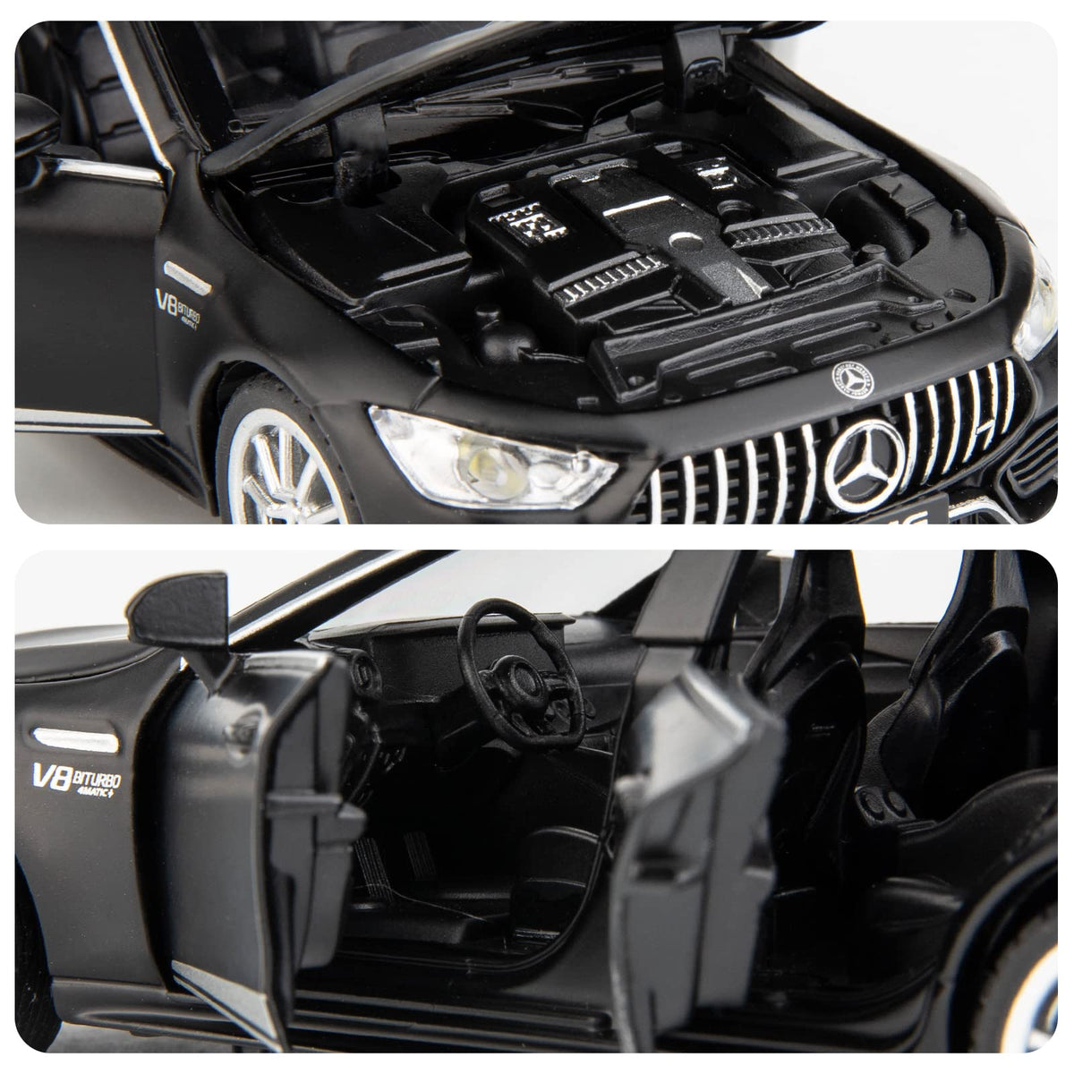 WAKAKAC GT63 LED light and sound feature enhances play realism