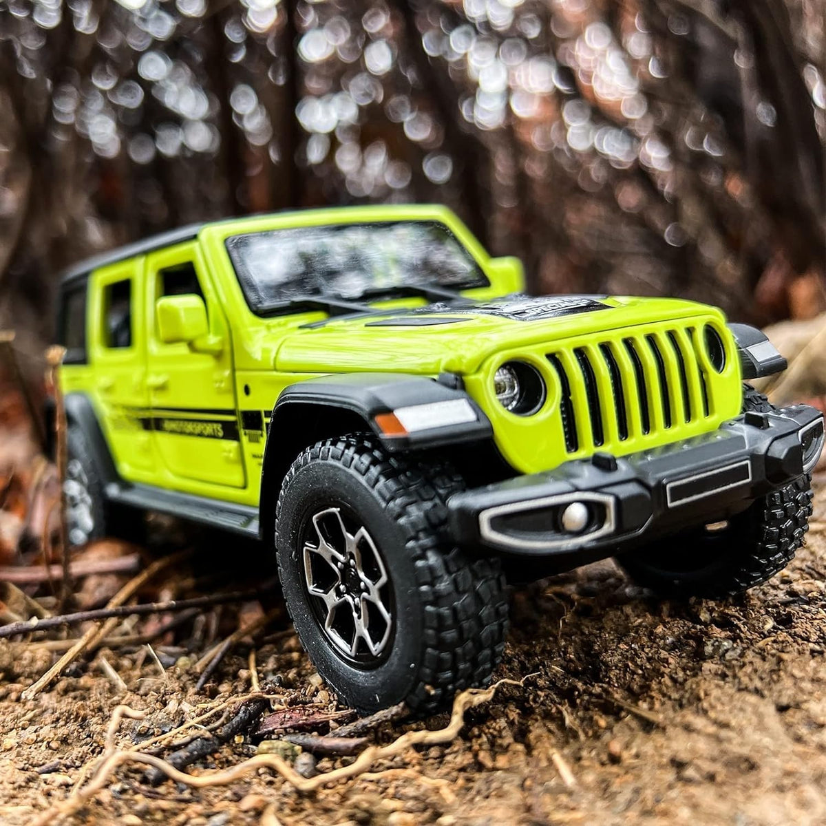 WAKAKAC Wrangler kid-friendly pull-back feature supports easy, active play.