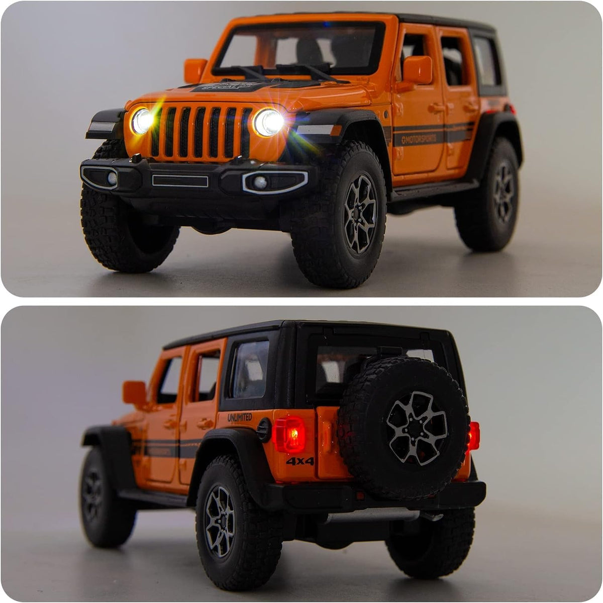 Orange packaging box conveys gift-ready presentation