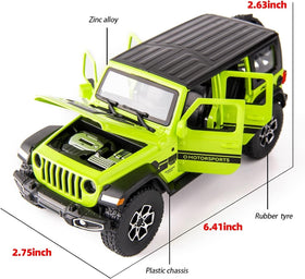 WAKAKAC Wrangler side view shows detailed alloy build for collectors.