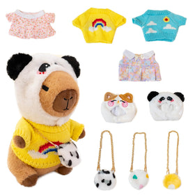WAKSUN Capybara Plush 10.2 inch soft hug buddy for kids.