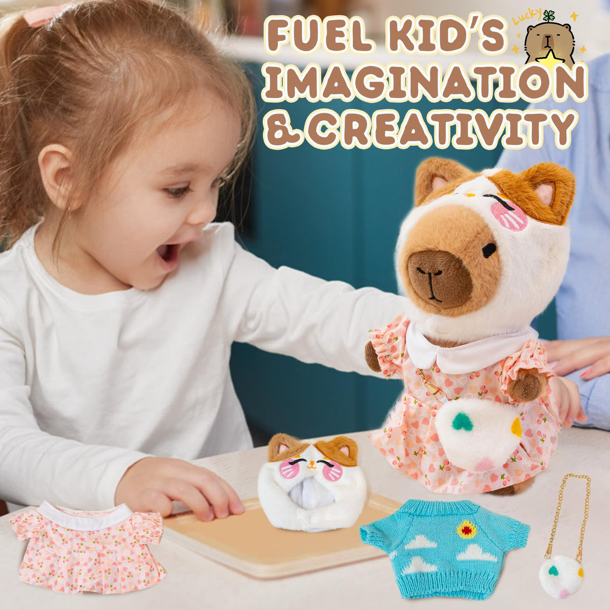 Perfect birthday gift that invites playful storytelling.