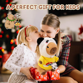 10.2 inch size fits small hands for hugs and adventures.