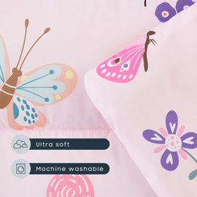 Wake In Cloud butterfly print nap mat ideal for preschool to take home.
