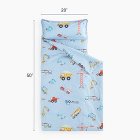 Wake In Cloud nap mat showcases a 50x20 inch all-in-one sleeping solution
