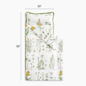 Wake In Cloud nap mat roll up with handle for easy transport to daycare or sleepovers