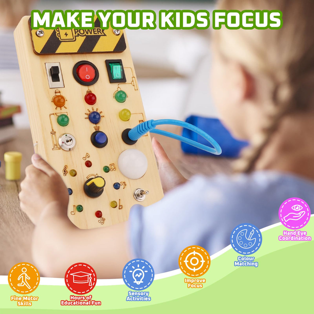 wakeInsa Edge-polished wooden play surface detail emphasizes durability and comfort.